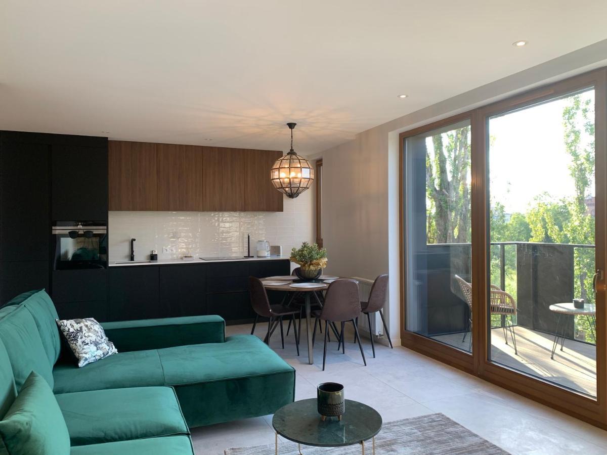 Baltic Riviera Apartments - Garden Sanctuary Retreat Gdaňsk Exteriér fotografie